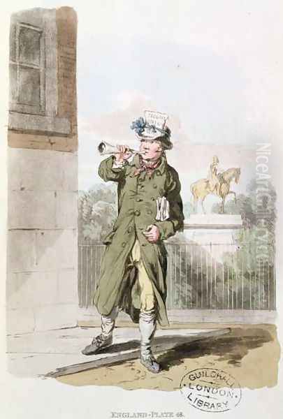 The Newsman from Costume of Great Britain - view 1