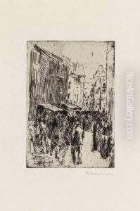 Judenstrasse, Klein by Max Liebermann