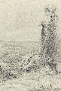 In Den Dunen by Max Liebermann