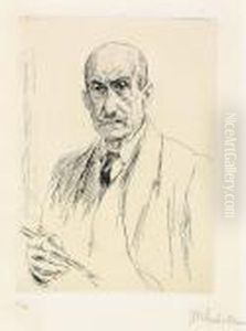 Selfportrait by Max Liebermann
