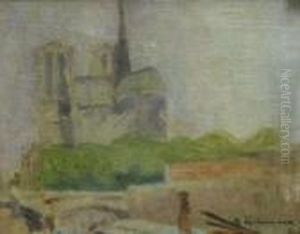 View Of Notre Dame by Max Liebermann