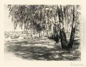"landschaft Am Wannsee" by Max Liebermann