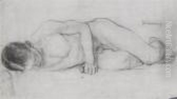 Reclining Youth - view 1
