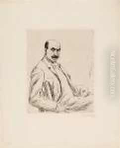 Self Portrait by Max Liebermann