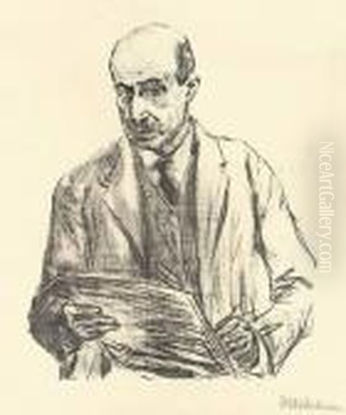 "selbstportrait, Zeichnend" - view 1