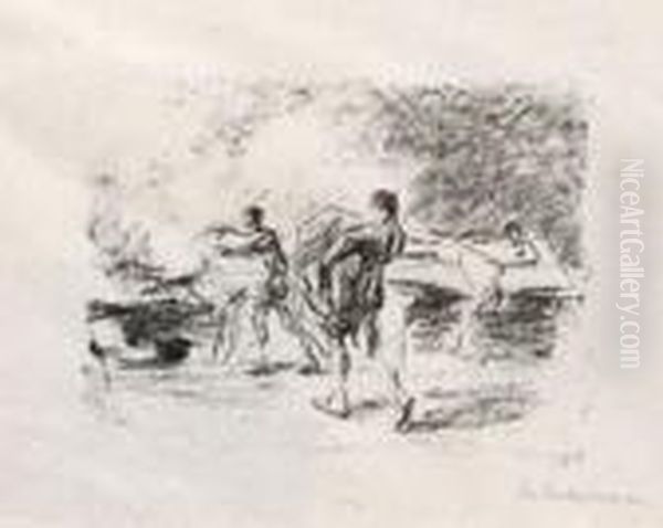 "die Pestleichen" - view 1