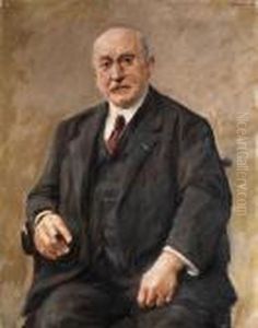 Bildnis Des Berlinerregierungsbaumeisters Und Baurats Adolph Schiller
