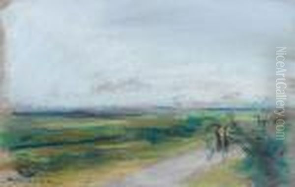 Landscape Near Noordwijk, Holland - view 1