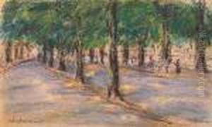Allee by Max Liebermann