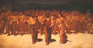 Fourth Estate (Il Quarto Stato) or Proletariat by Giuseppe Pellizza da Volpedo