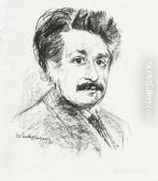 Portrait Albert Einstein - view 1