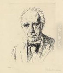Richard Strauss by Max Liebermann