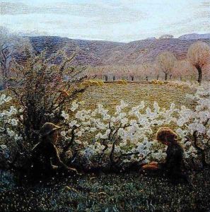 Field in Bloom by Giuseppe Pellizza da Volpedo