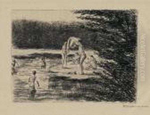 Badende Knaben - view 1