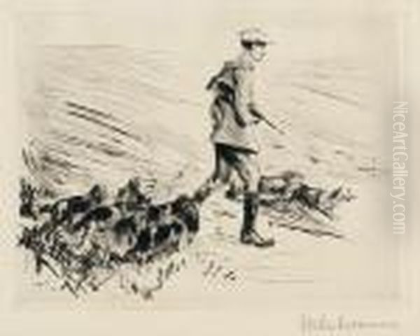Jager Mit Hunden - view 1