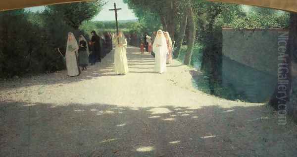 The Procession, 1892-95 by Giuseppe Pellizza da Volpedo