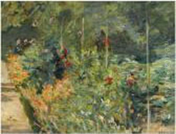 Der Nutzgarten In Wannsee Nach Westen (the Wannsee Garden To Thewest) - view 1