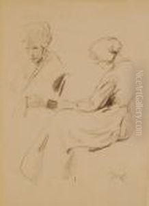 Figure Study by Max Liebermann