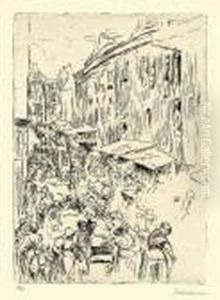 Aus Dem Judenviertel In Amsterdam: Die Judenstrasse, Gross Aus Dem Judenviertel In Amsterdam: Die Judenstrasse, Gross