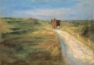 "karre In Den Dunen" by Max Liebermann