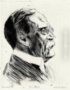 Seitenportrat Von Herrn W.v. Bode