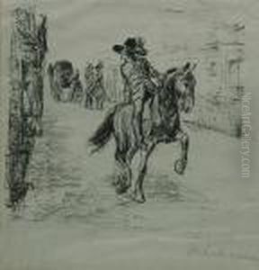 Scena Historyczna by Max Liebermann