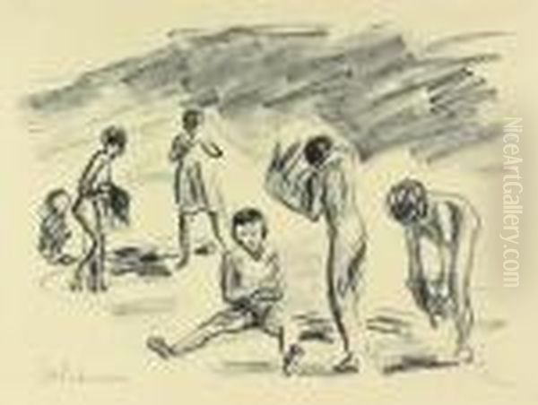 Badende Knaben - view 1