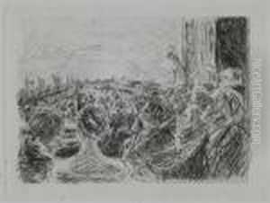 Das Konzert by Max Liebermann