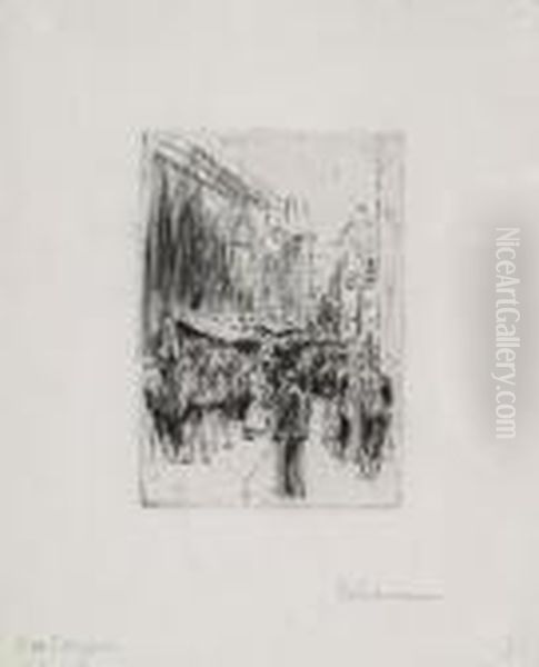 Aus Dem Judenviertel In Amsterdam. - Judenstrasse, Klein - view 1
