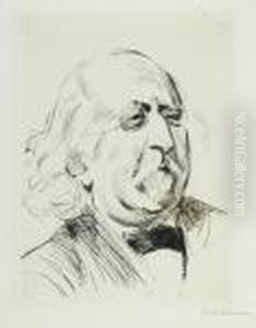 Portrait Prof. Dr. Cohen by Max Liebermann
