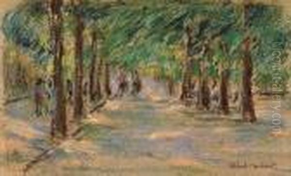 "allee Mit Reitern" - view 1