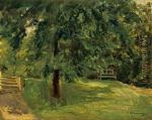 "gartenbank Unter Dem Kastanienbaum Im Wannseegarten"