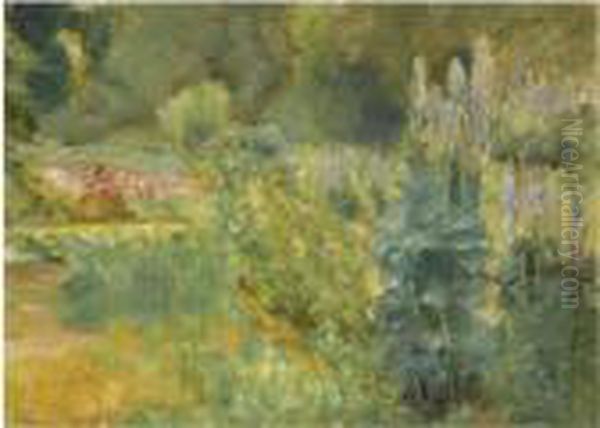 Der Staudengarten Im
Wannseegarten Nach Nordwesten (corner With Herbaceous Plants In The
Wannseegarten Towards Northwest) - view 1