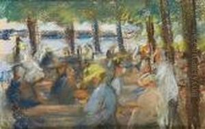 Signed In Pencil 'm. Liebermann' (lower Left) by Max Liebermann