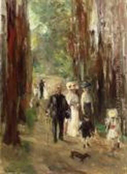 Aus Dem Grunewald, Signiert, Datiert M Liebermann 1912 - view 1