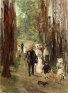 Aus Dem Grunewald, Signiert, Datiert M Liebermann 1912 by Max Liebermann