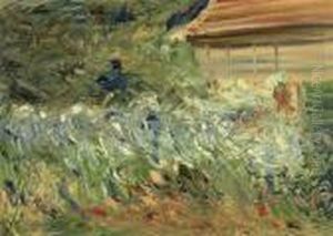 Der Nutzgarten Vor Dem Landhaus Des Kunstlers Nach Norden. 1927.