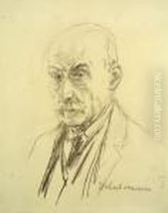 Selbstbildnis by Max Liebermann