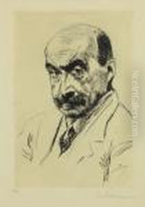 Selbstportrait by Max Liebermann