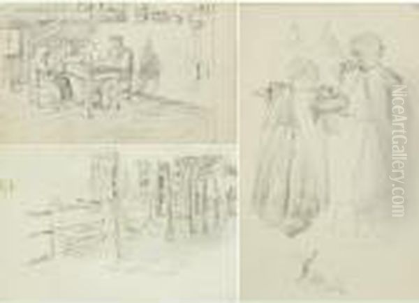 Property From The Erich Goeritz Collection
Zeichnungsnotizbuch (notebook Of Drawings) - view 1