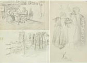 Property From The Erich Goeritz Collection
 

 
 
 

 
 Zeichnungsnotizbuch (notebook Of Drawings)