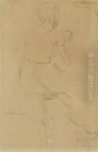 Woman Sewing