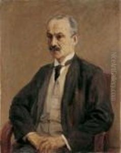Bildnis Franz Otto Oppenheim by Max Liebermann