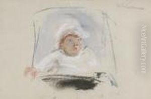 Die Enkelin Des Kunstlers Im Kinderwagen. 1918 Die Enkelin Des Kunstlers Im Kinderwagen. 1918