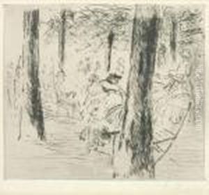 Im Garten by Max Liebermann