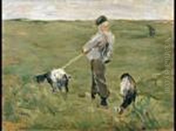 Junge Mit Ziegen - view 1