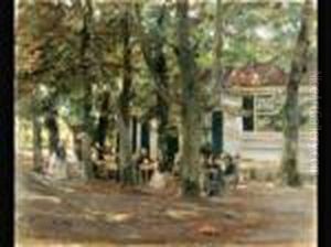 Wirtshaus In Overveen by Max Liebermann