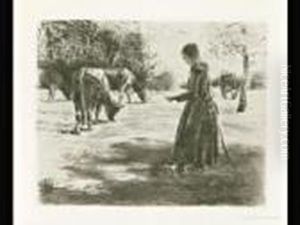 Auf Der Weide by Max Liebermann