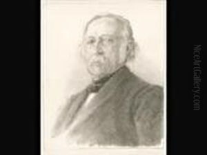 Theodor Fontane by Max Liebermann
