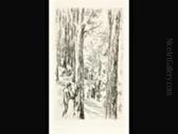 Fruhling Im Grunewald - view 1
